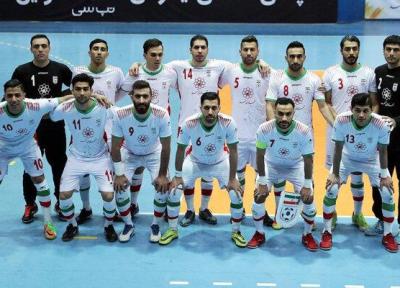 تایید حضور تیم ملی فوتسال ایران در سید دوم جام جهانی