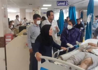 126 مصدوم حادثه کارخانه کربنات سدیم شیراز مرخص شدند
